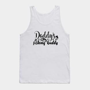 Daddy's Fishing 🦈 buddy Tank Top